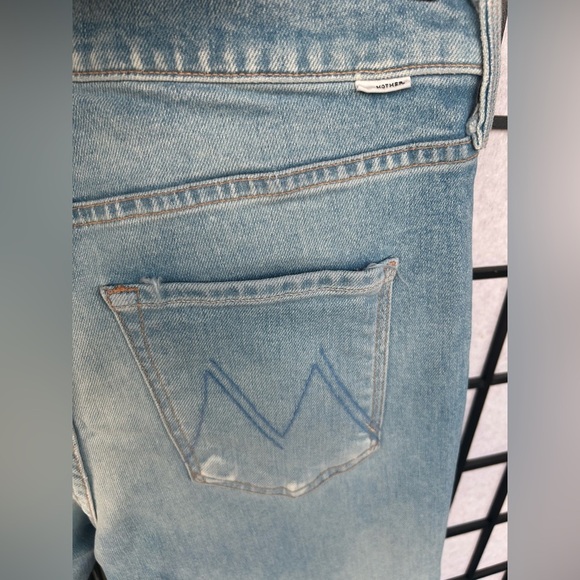 MOTHER Women's Light Blue Jeans MOTHER
THE SCRAPPER ANKLE size 27 - Picture 6 of 7